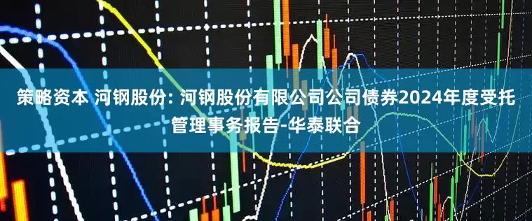 策略资本 河钢股份: 河钢股份有限公司公司债券2024年度受托管理事务报告-华泰联合